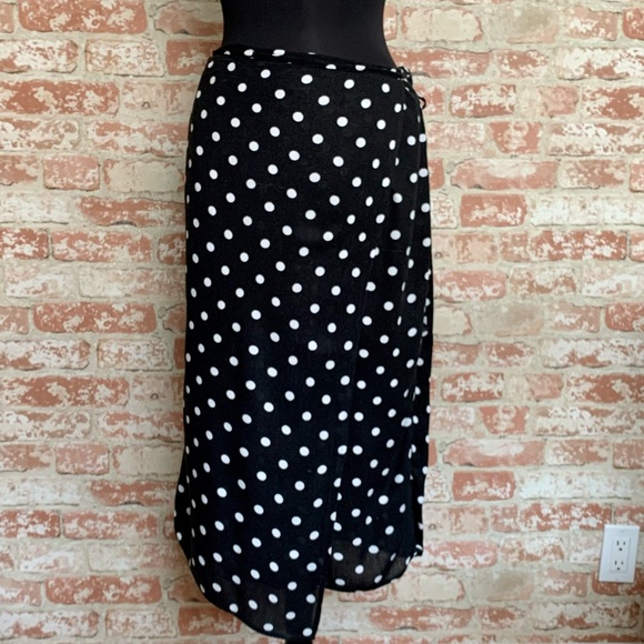 Urban Outfitters Dresses & Skirts - Urban Outfitters Polka Dot Wrap Skirt